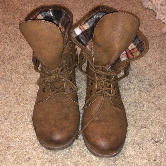 Rock & Candy Shoes - Brown Boots